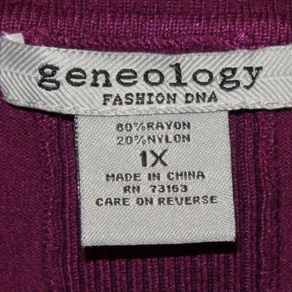 Geneology Fashion DNA Vest - Picture 2 of 4